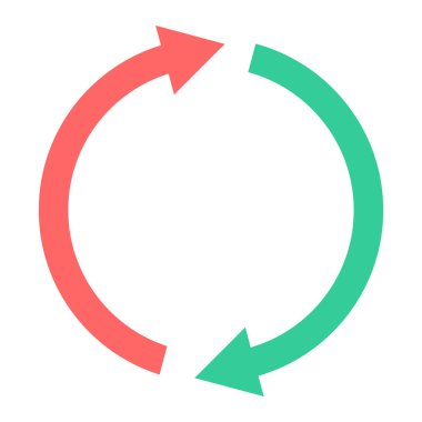 Simge vektör illüstrasyonunu tazele