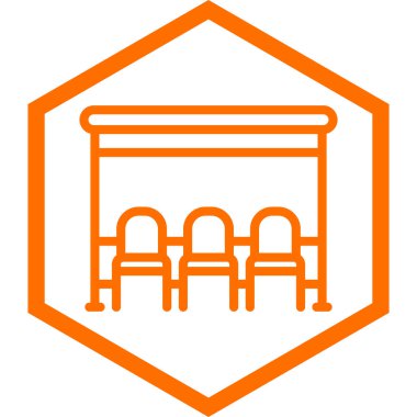 Vektör illüstrasyonu, simge ögesi arkaplanı