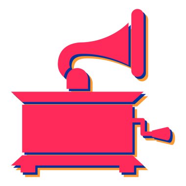 Basit vektör illüstrasyonu, web simgesi 