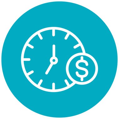 zaman yönetimi vektör simgesi