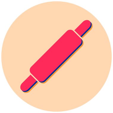 Rolling Pin. Basit illüstrasyon