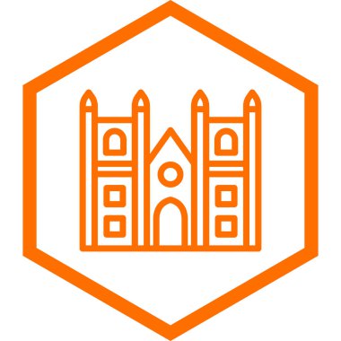 Yapı simgesinin vektör illüstrasyonu