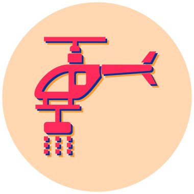 Modern ve basit bir simgenin vektör çizimi