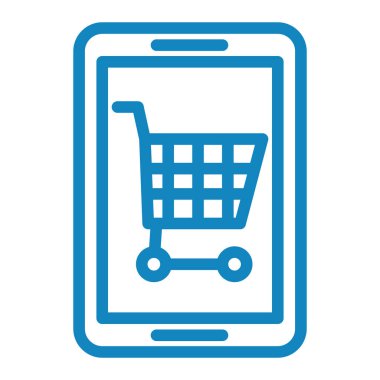 cep telefonu simgesi. vektör illüstrasyonu