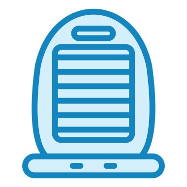 Isıtıcı. Web simgesi basit illüstrasyon 