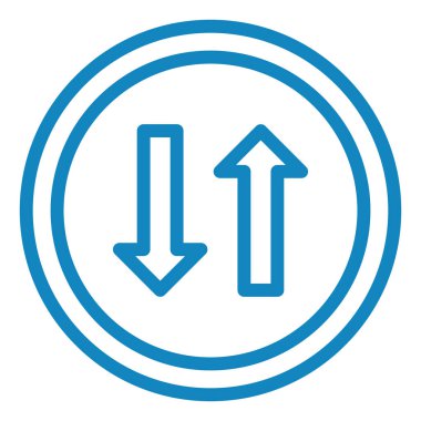 Okların vektör illüstrasyonu modern simge