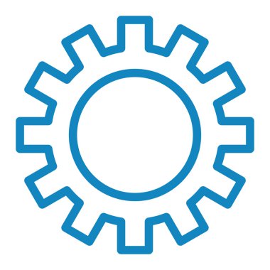 Teçhizat Web simgesi basit illüstrasyon