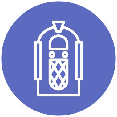 Modern b 'nin vektör illüstrasyonu eksik simgesi