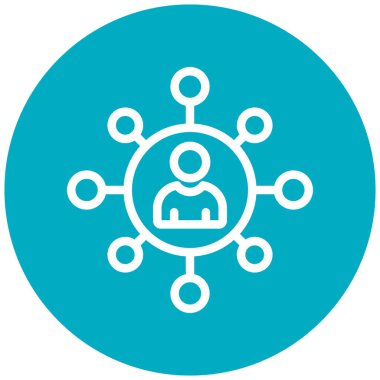 seo modern simgesinin vektör illüstrasyonu