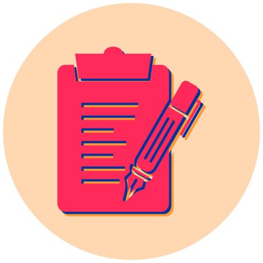 Pano. Web simgesi basit illüstrasyon