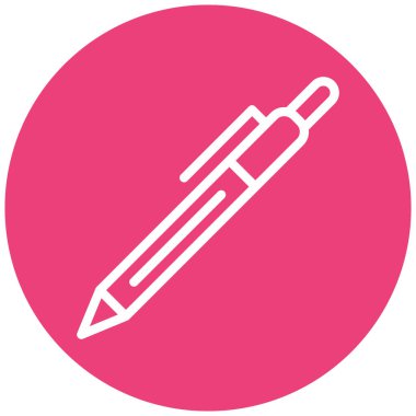 kalem simgesi vektör illüstrasyonu