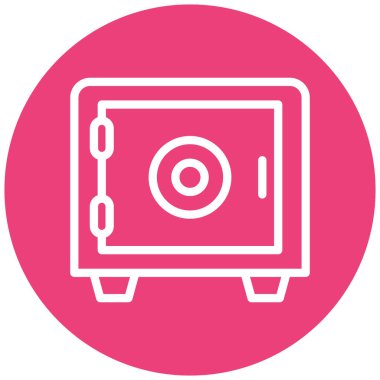 Dolap. Web simgesi basit illüstrasyon