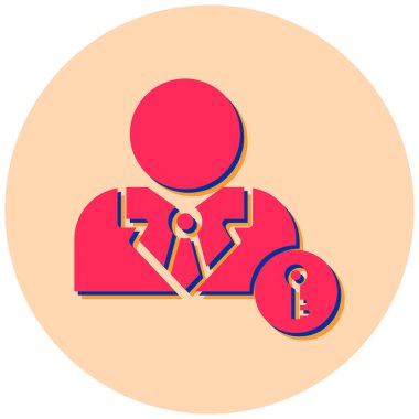 Beyaz arkaplanda izole edilmiş modern simgenin vektör illüstrasyonu 