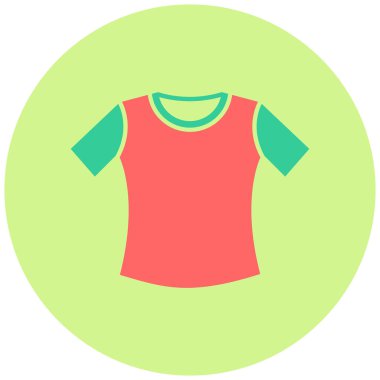 Gömlek. Web simgesi basit illüstrasyon