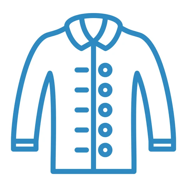 Cloth Jacket Vector Illustration — Stok Vektör