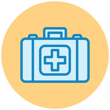 tıbbi ve sağlık vektör ikonu modern basit tasarım