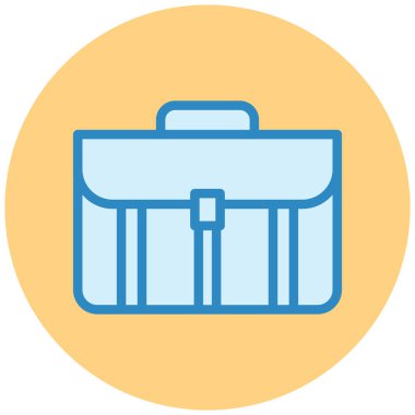 Çanta. Web simgesi basit tasarım