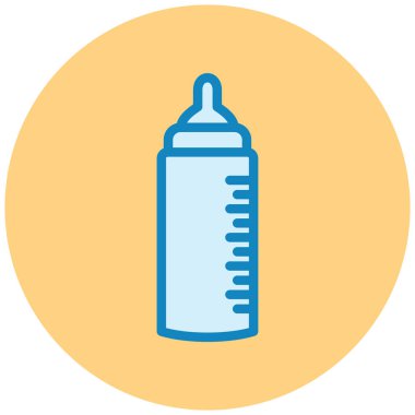 Bebeğim. Web simgesi basit illüstrasyon