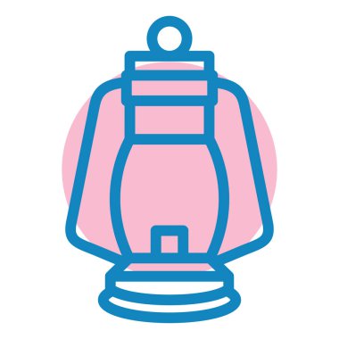 Fener. Web simgesi basit illüstrasyon