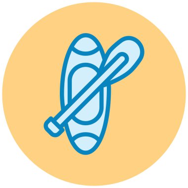 Kano. Web simgesi basit illüstrasyon