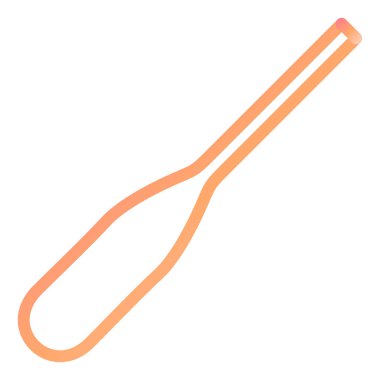 Gemi Paddle modern simge vektör çizimi 