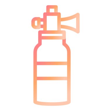 Air Horn modern ikon vektör illüstrasyonu 