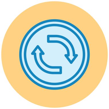 Okların vektör illüstrasyonu modern simge