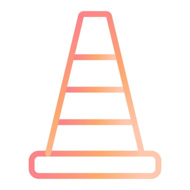 koni web simgesi basit illüstrasyon