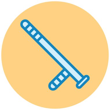 Beyzbol sopası. Basit tasarım