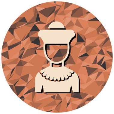 Şapkalı bir adamın vektör çizimi