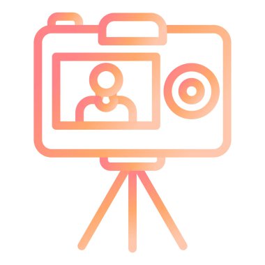 Modern simge vektör illüstrasyonunu kaydediyor 