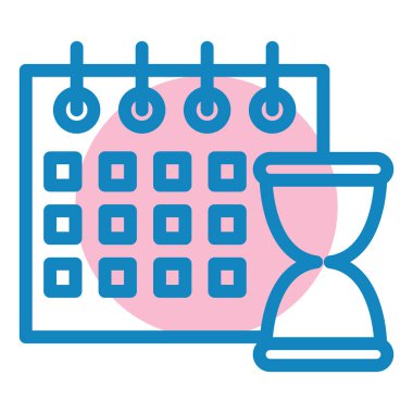 Takvim. Web simgesi basit tasarım