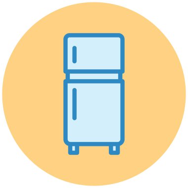 buzdolabı vektör simgesi modern basit tasarım