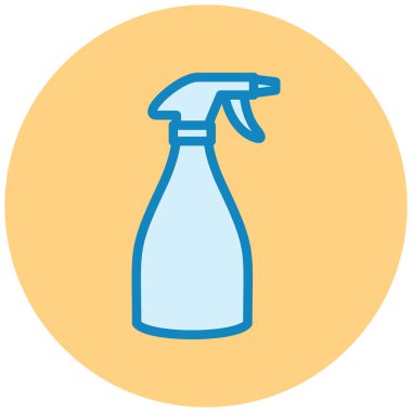 Temizlik. Web simgesi basit tasarım