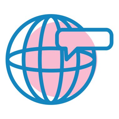 dünya çapında web vektör simgesi