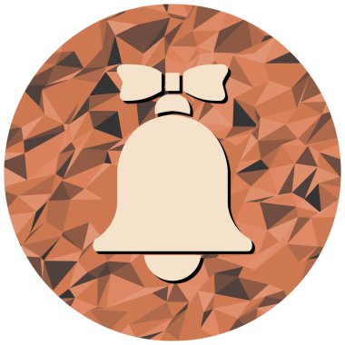 Alarm saat simgesi vektör illüstrasyonu