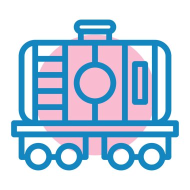 Petrol Tankı ikonu vektör çizimi