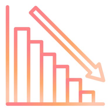 İstatistikler modern ikon vektör illüstrasyonu 