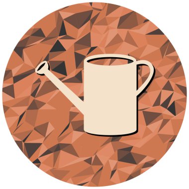 Kahve fincanı ikonu. Beyaz arkaplanda izole edilmiş web tasarımı için çay demliği vektör simgelerinin izometriği