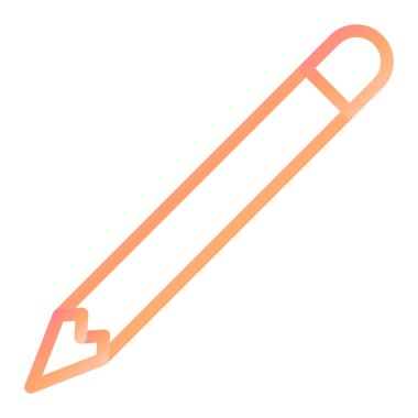 Kalem. Web simgesi basit tasarım