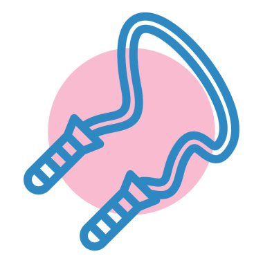 Bir roket simgesinin vektör çizimi