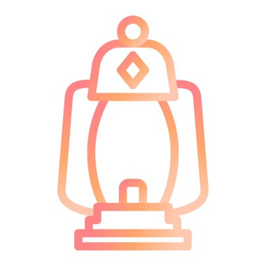 Fener. Web simgesi basit illüstrasyon 