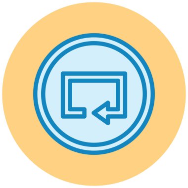 ok simgesinin vektör illüstrasyonu