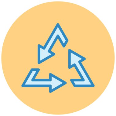 Ok. Web simgesi basit illüstrasyon