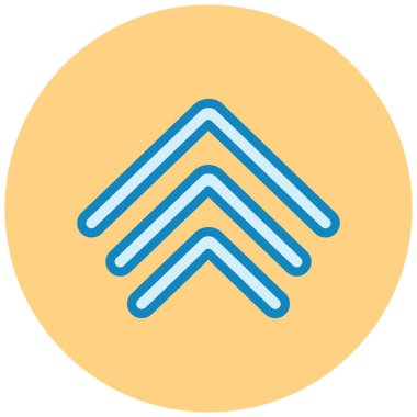 Ok. Web simgesi basit illüstrasyon