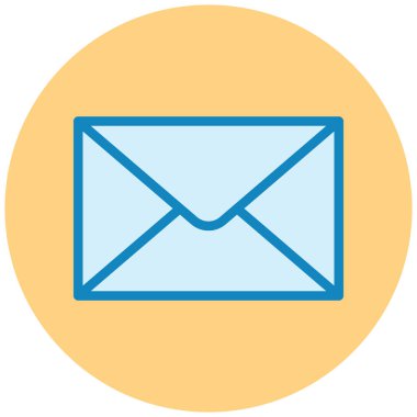 posta simgesi, vektör illüstrasyonu