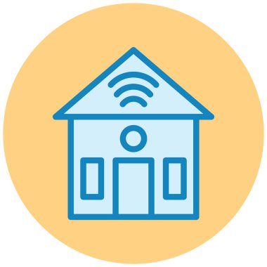 Modern simgenin vektör illüstrasyonu