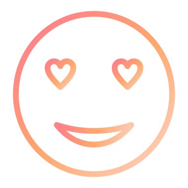  Aşkta modern simge vektör illüstrasyonunda 