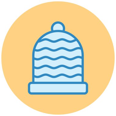 Noel balosu. Basit resimleme