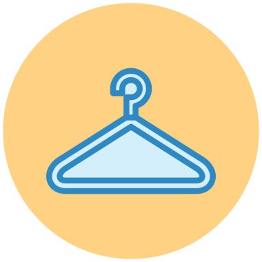 Askı. Web simgesi basit illüstrasyon